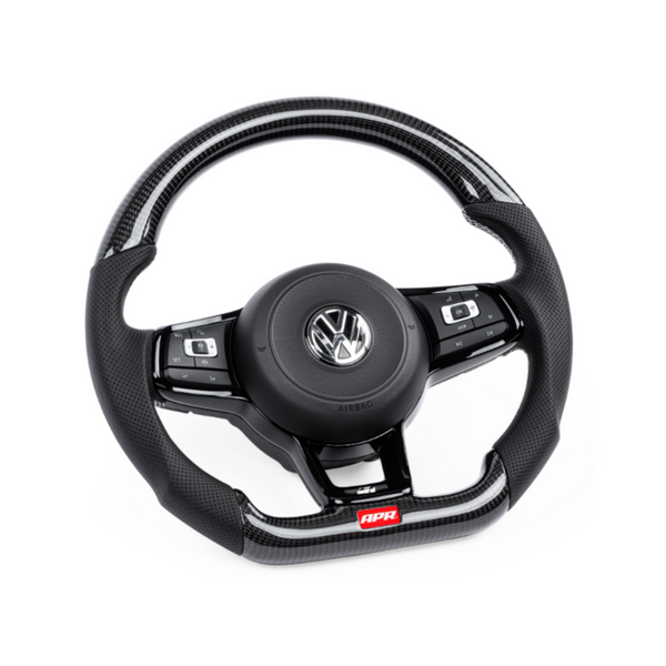 APR Carbon Fiber Steering Wheel for Volkswagen Jetta GLI MK7 / Golf GTI MK7 / Golf R MK7 (2015–2021)