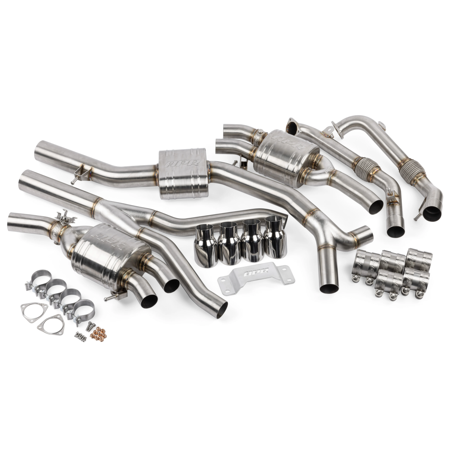 APR Catback Exhaust System — Audi A4 / A5 (B9) (2017–2024)