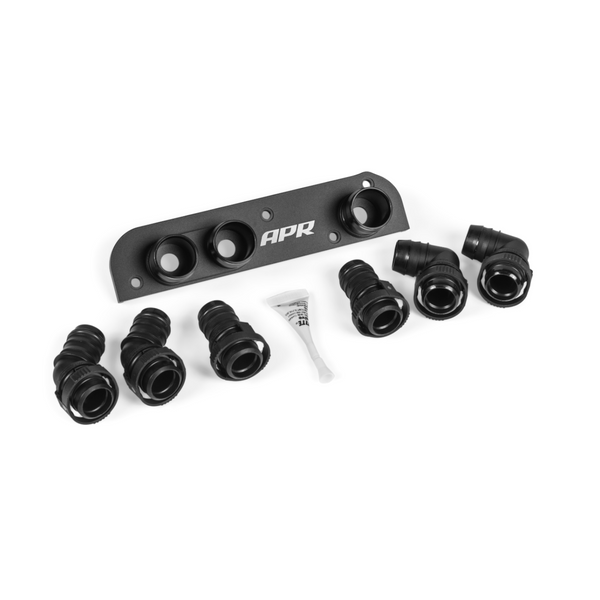 APR Catch Can PCV Blockoff Plate & Fittings for Audi A3 8P / B7 A4 / MK2 TT / MK2 TTS, Volkswagen B6 Passat / MK1 EOS & More