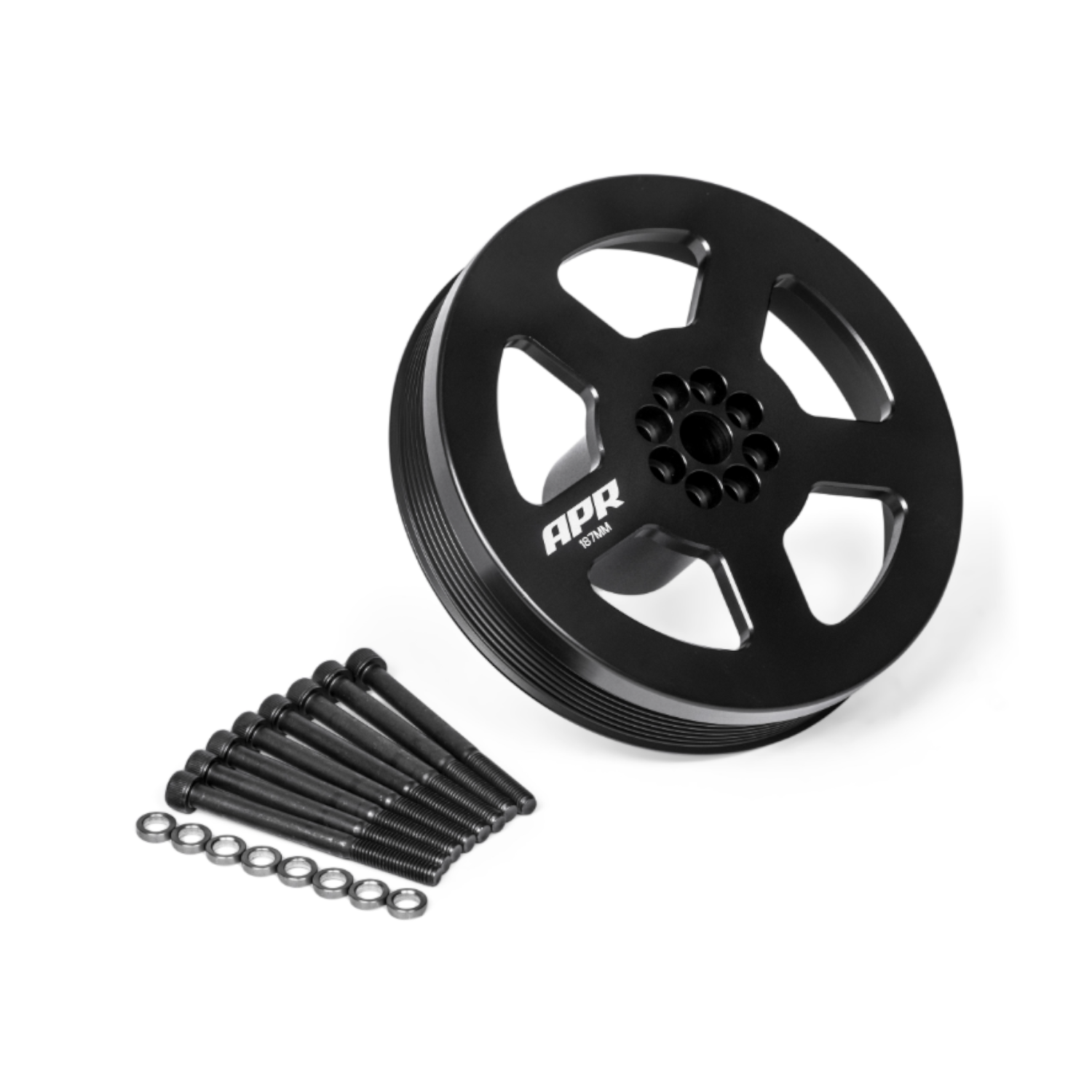 APR Supercharger Crank Pulley for Audi Q5 B8 / S4 B8 / S5 B8 / SQ5 B8 / A6 C7 / A7 C7 & More