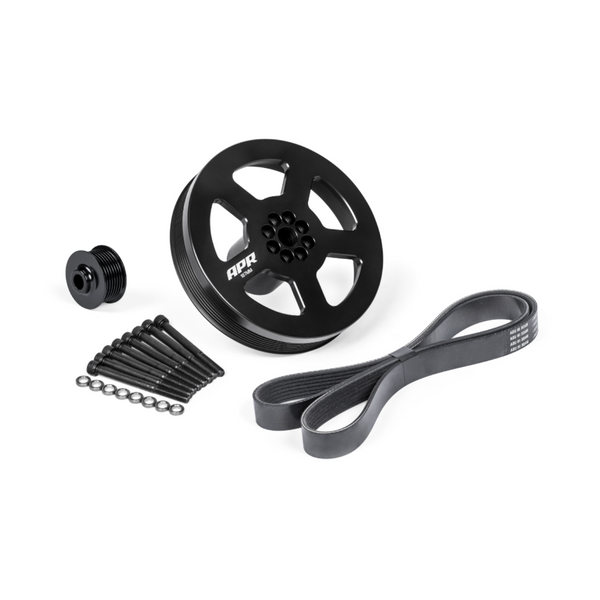 APR Supercharger Drive & Crank Pulley Kit for Audi Q5 B8 / S4 B8 / S5 B8 / SQ5 B8 / A6 C7 / A7 C7 & More