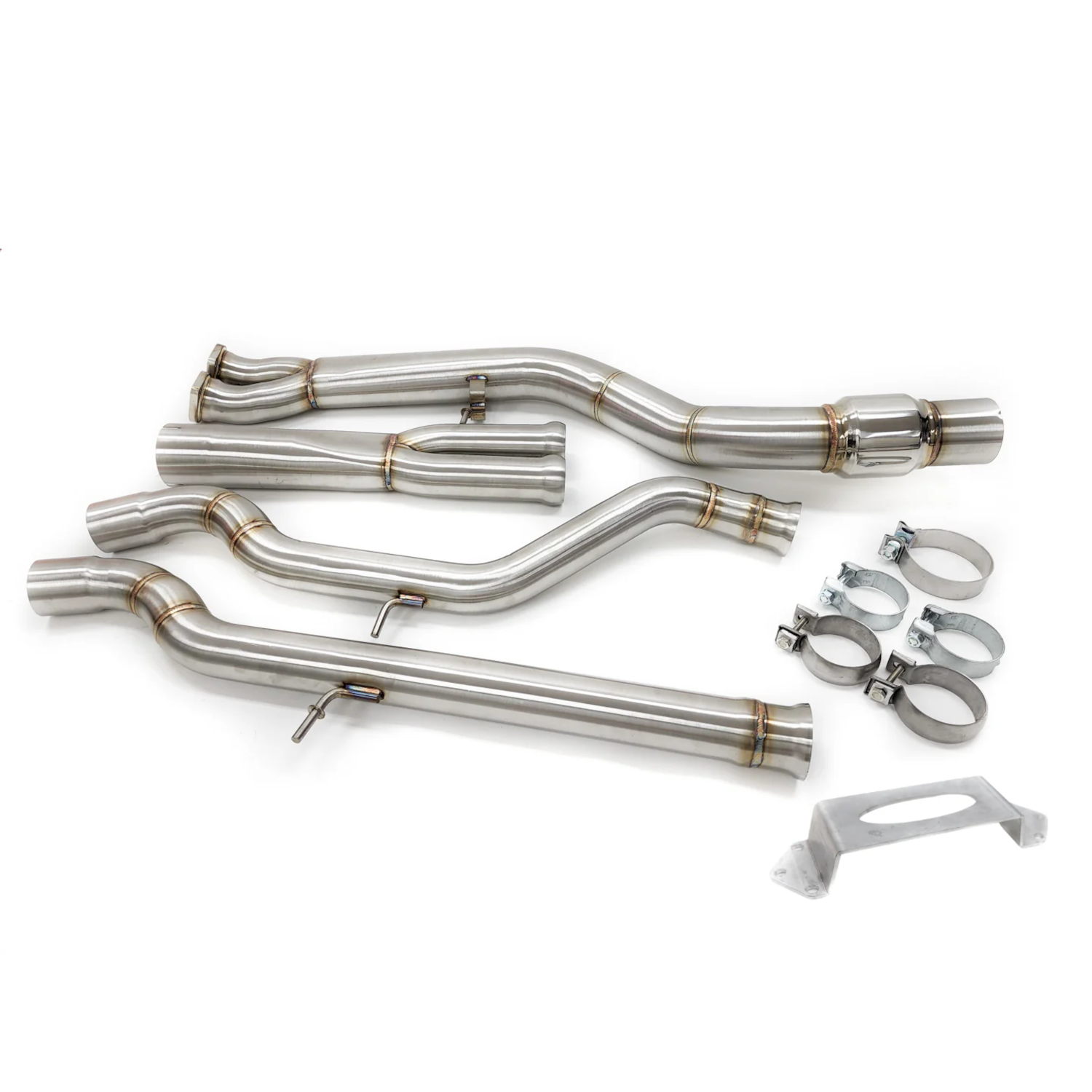 ARM Motorsports 3.5" Resonated Midpipe Upgrade — BMW M3 / M4 (F80/F82/F83) (2015–2020)