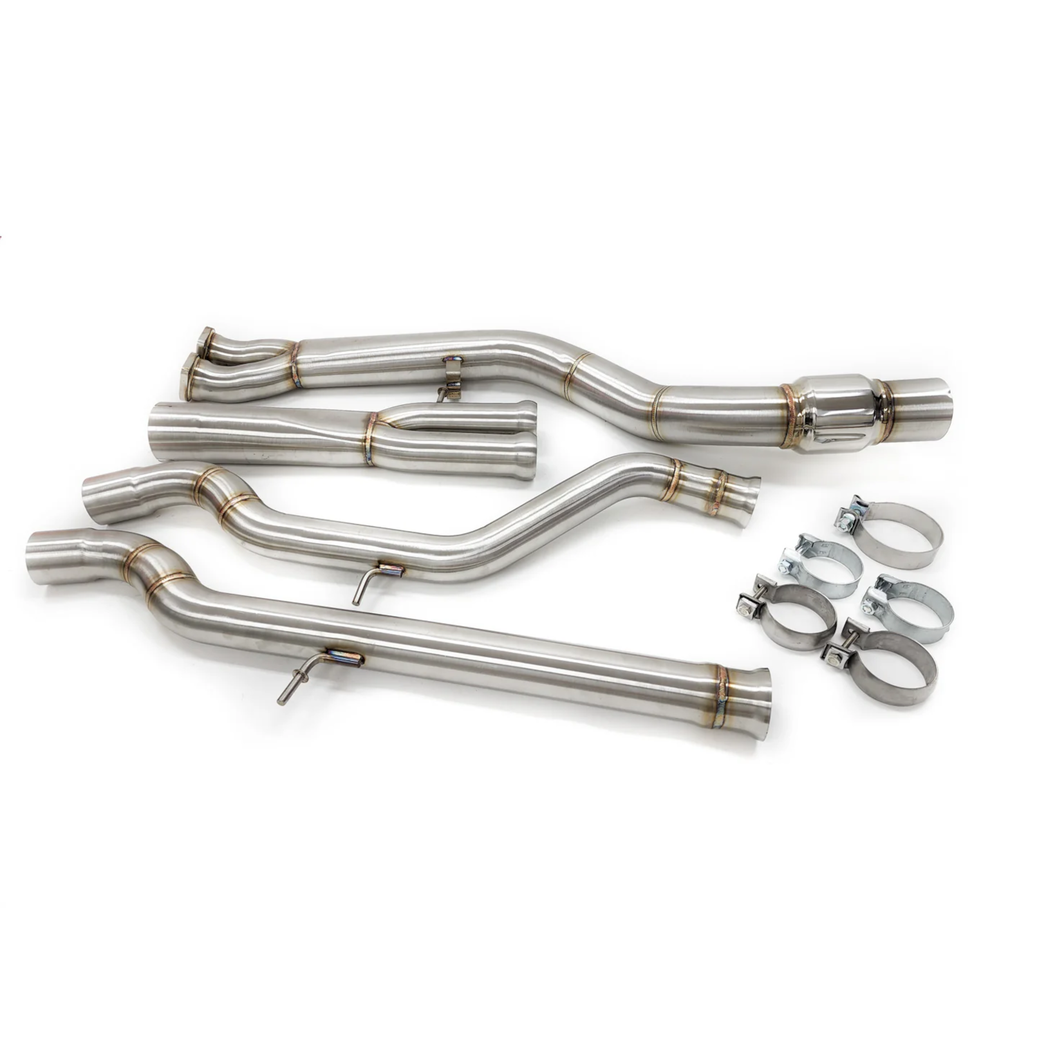 ARM Motorsports 3.5" Resonated Midpipe Upgrade — BMW M3 / M4 (F80/F82/F83) (2015–2020)