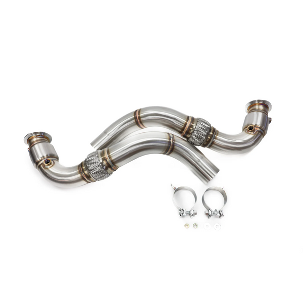 ARM Motorsports 3" Catted Downpipes for BMW 7 Series 750i F01 / 750i F02 / 750Li F01 / 750Li F02 / Alpina B7 F01 / Alpina B7 F02 & More