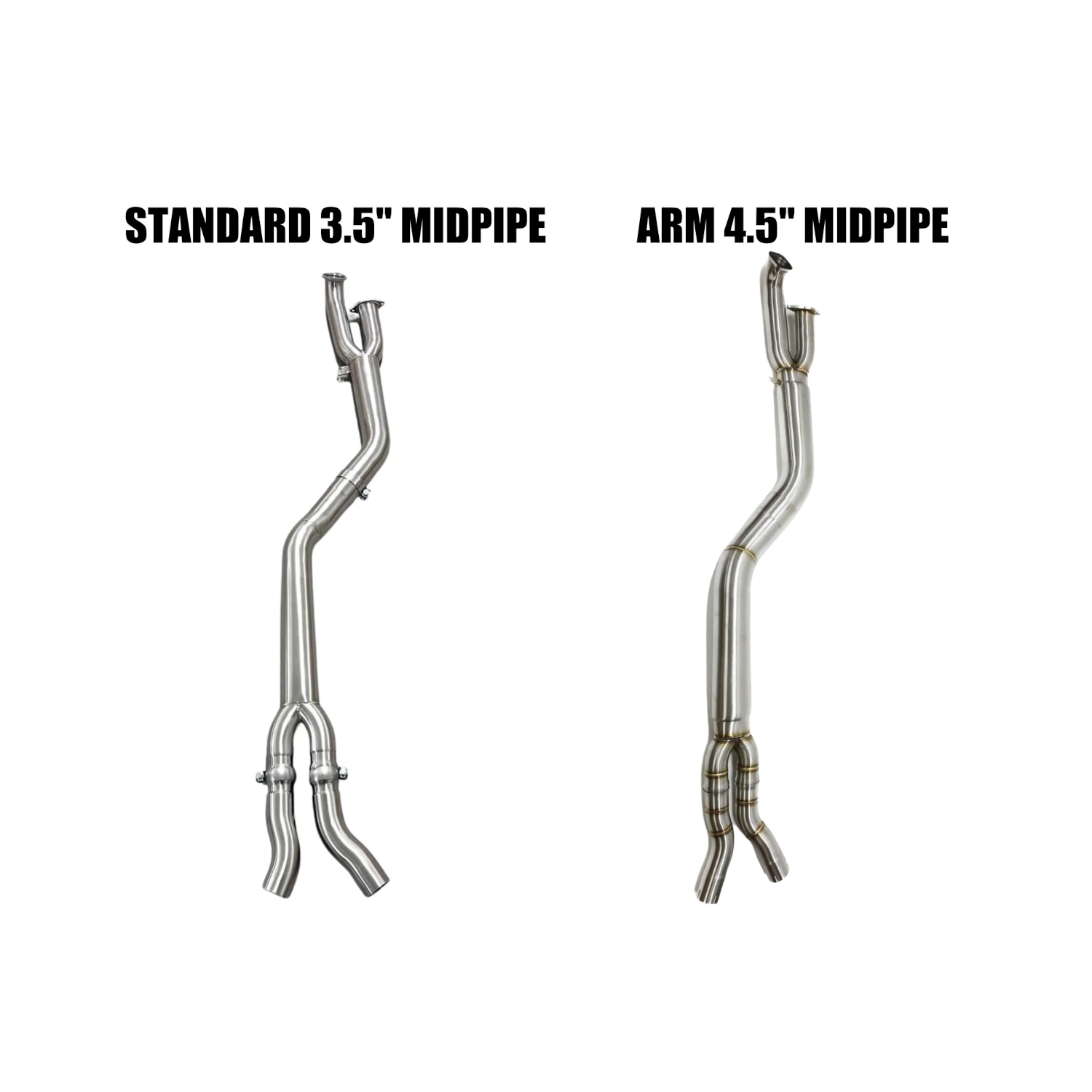 ARM Motorsports 4.5" Midpipe — BMW M3 / M3 Competition / M4 / M4 Competition (G80/G82/G83) (2021–2024)