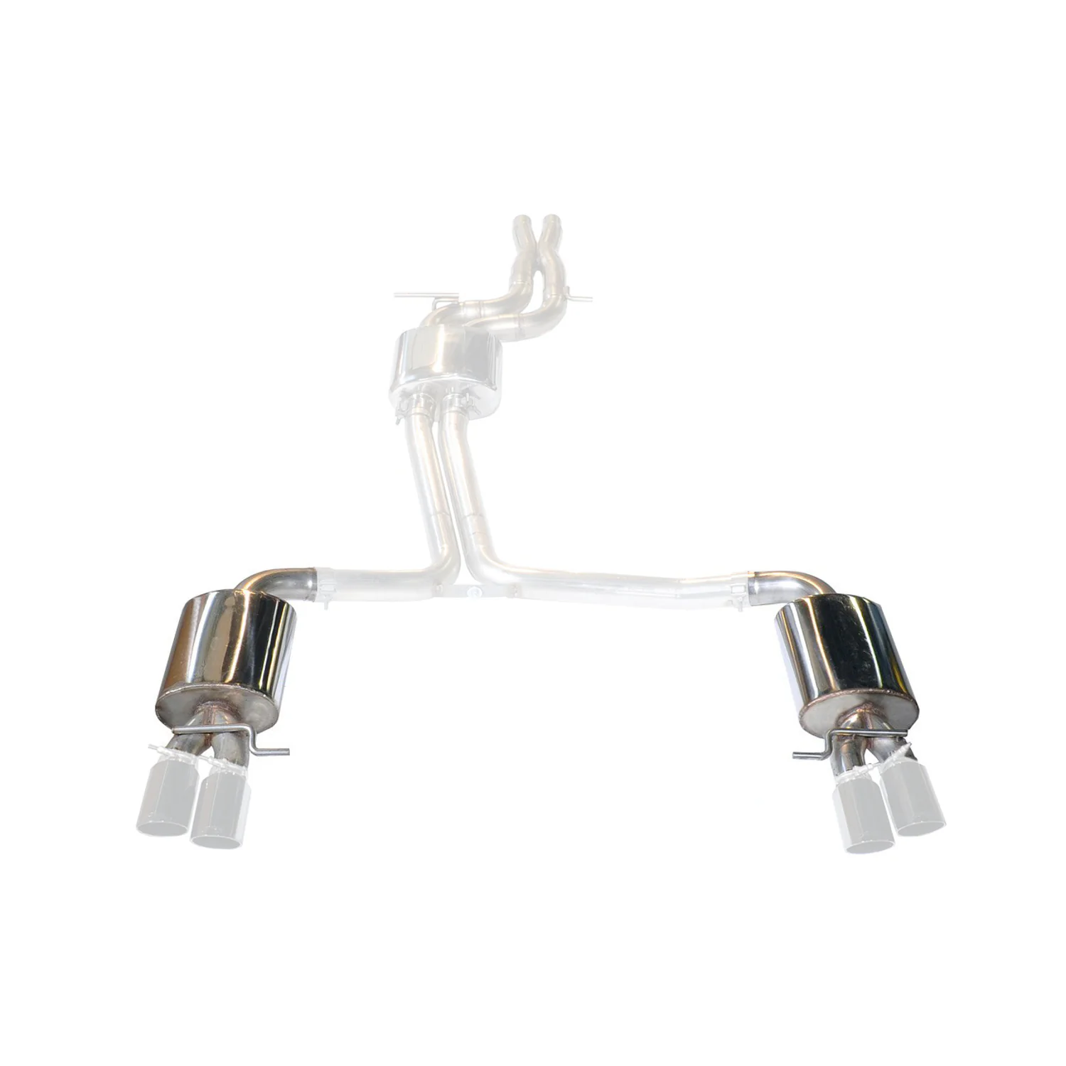 AWE Tuning Exhaust Conversion Kit — Audi S4 (B8) (2009–2016)