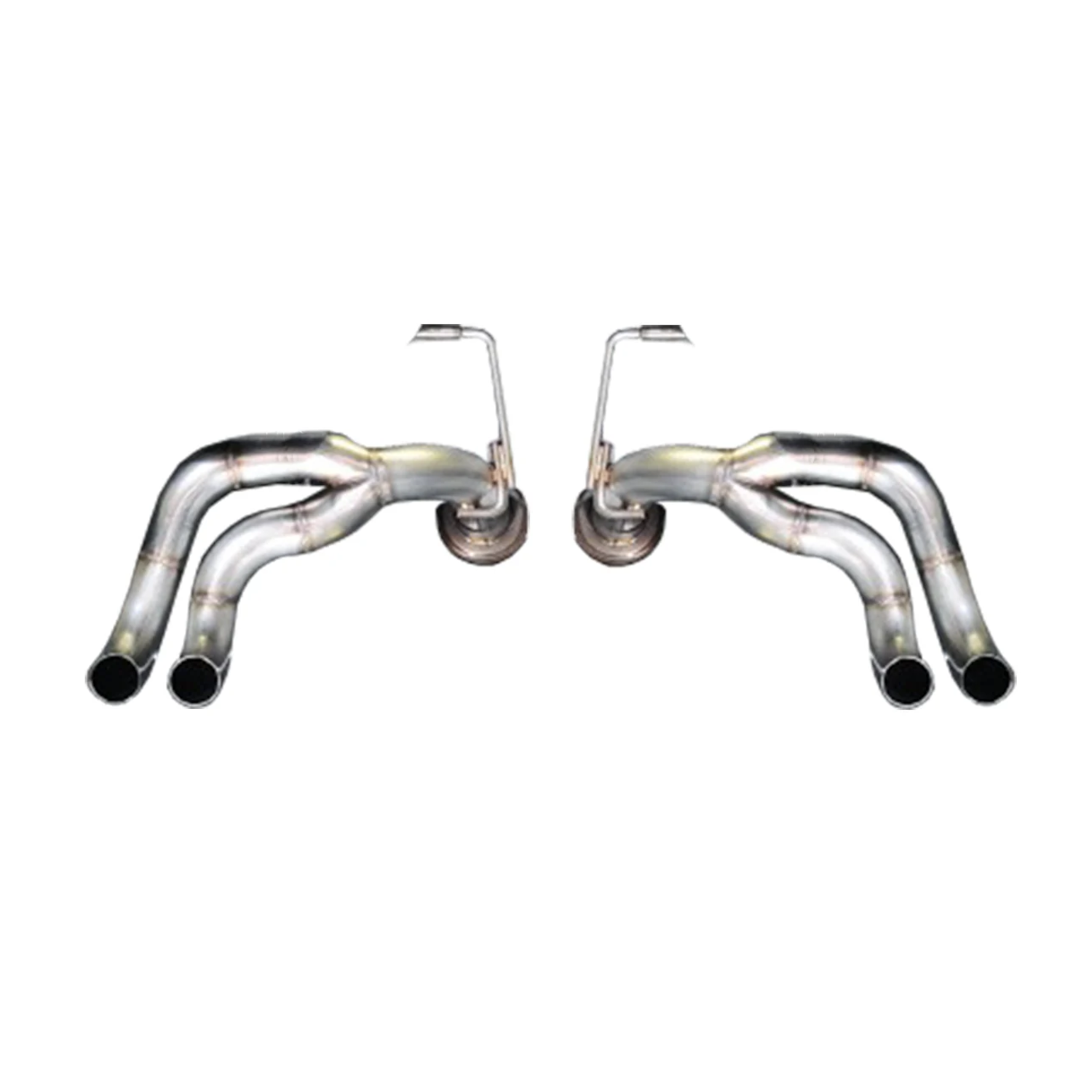 AWE Tuning Straight Pipe Performance Exhaust System — Audi 42 R8