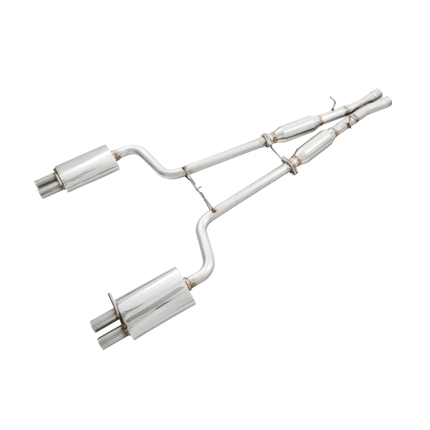 AWE Tuning Touring Edition Exhaust — Audi B7 S4