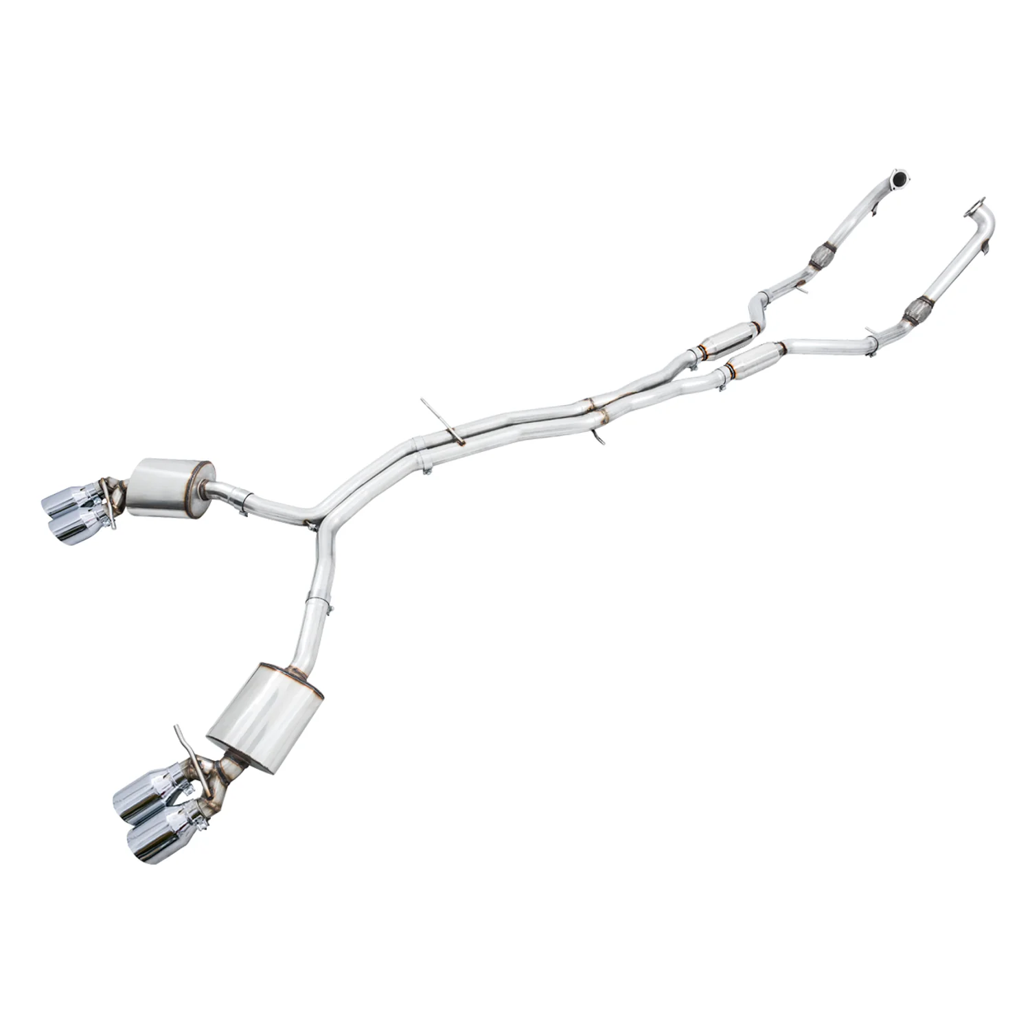 AWE Tuning Touring Edition Exhaust — Audi S4 (B9) (2017–2024)