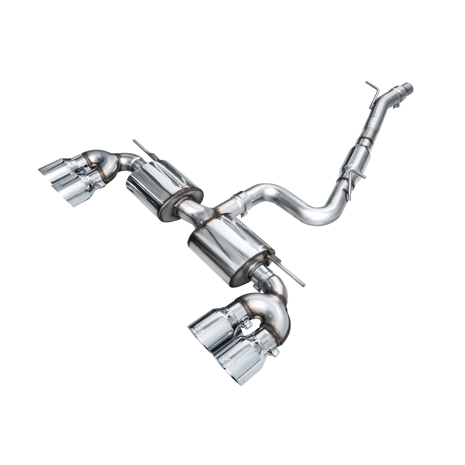AWE Tuning Touring Edition Exhaust — Volkswagen Golf R (MK8) (2022–2024)