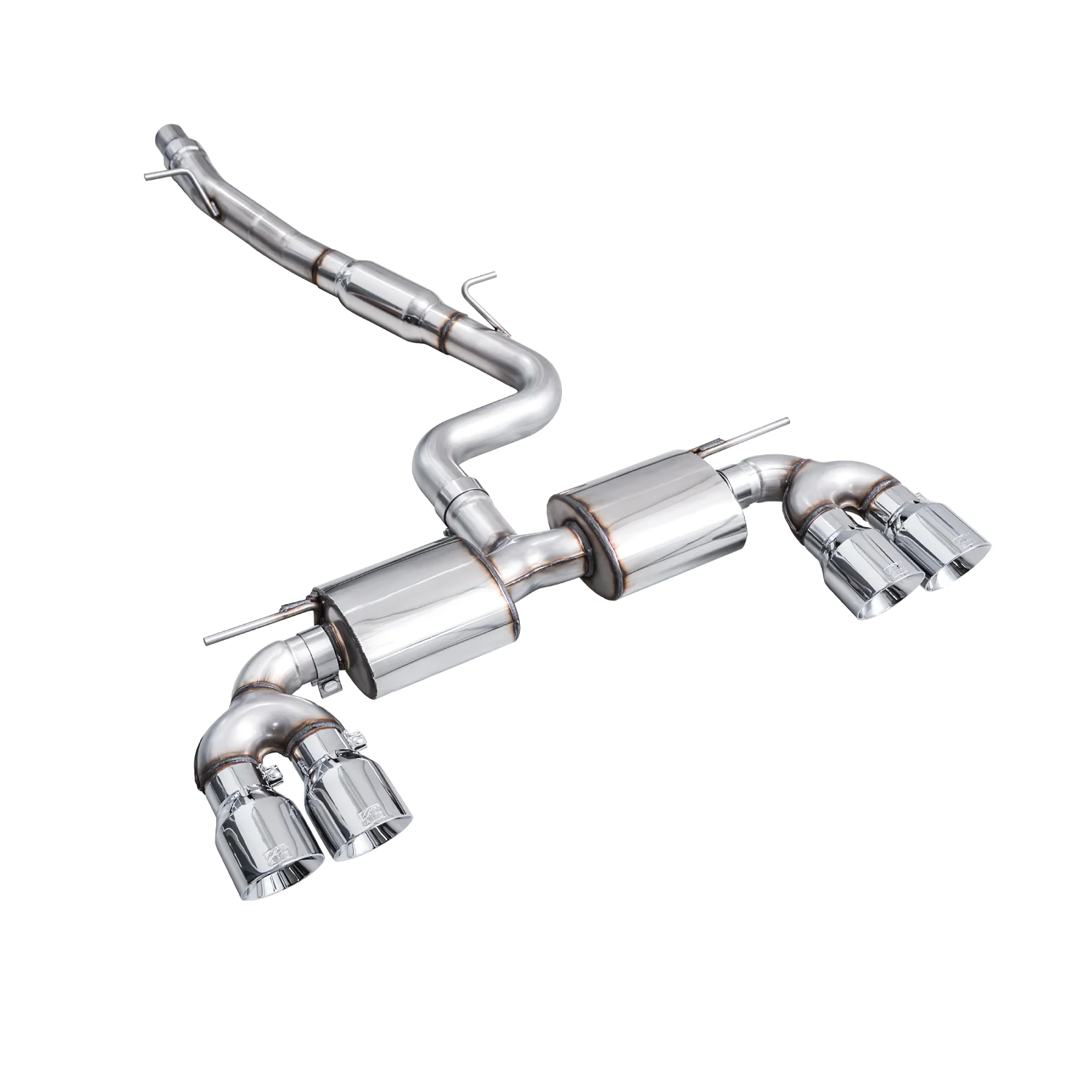 AWE Tuning Touring Edition Exhaust — Volkswagen Golf R (MK8) (2022–2024)