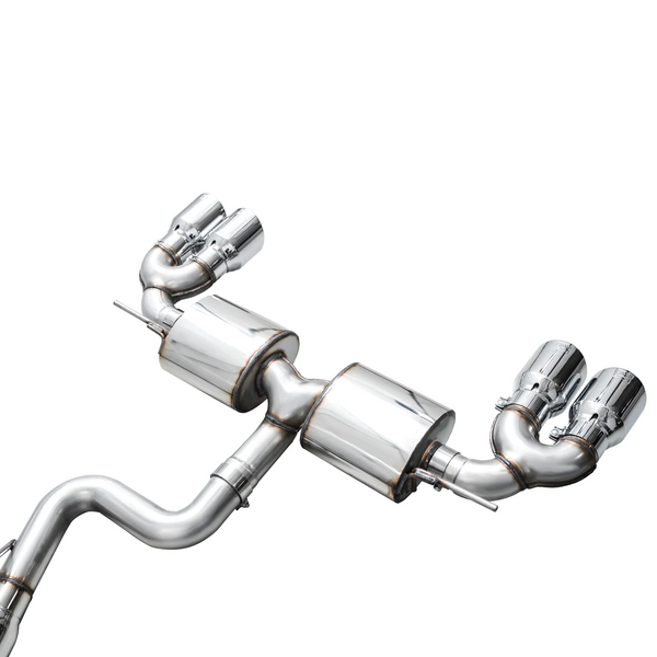 AWE Tuning Touring Edition Exhaust — Volkswagen Golf R (MK8) (2022–2024)