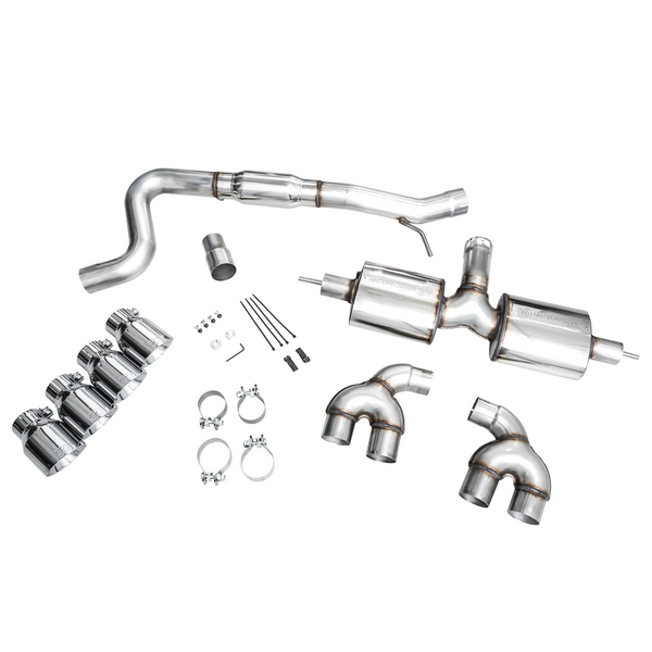 AWE Tuning Touring Edition Exhaust — Volkswagen Golf R (MK8) (2022–2024)