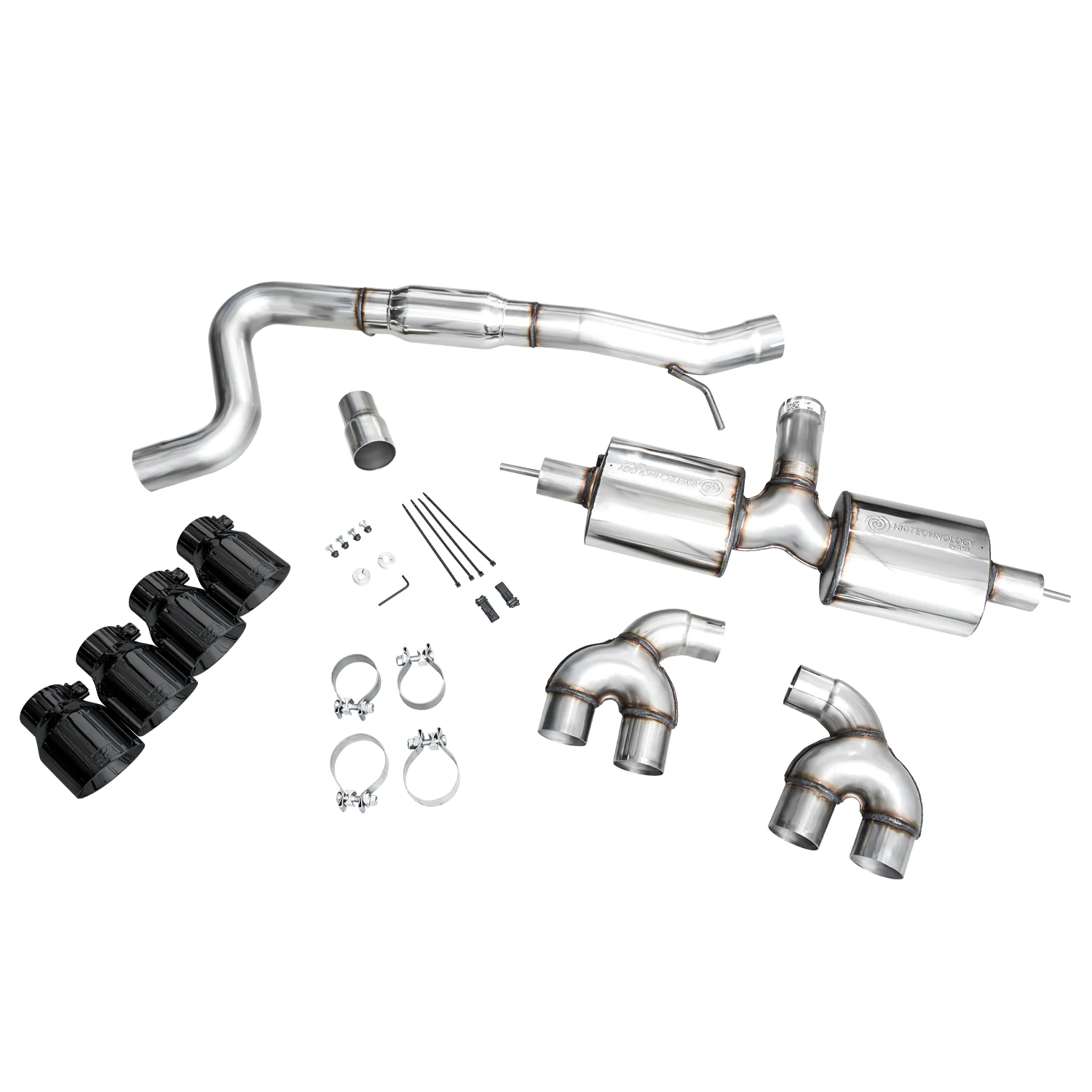 AWE Tuning Touring Edition Exhaust — Volkswagen Golf R (MK8) (2022–2024)