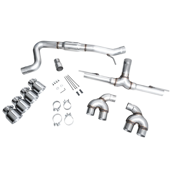 AWE Tuning Track Edition Exhaust — Volkswagen Golf R (MK8) (2022–2024)