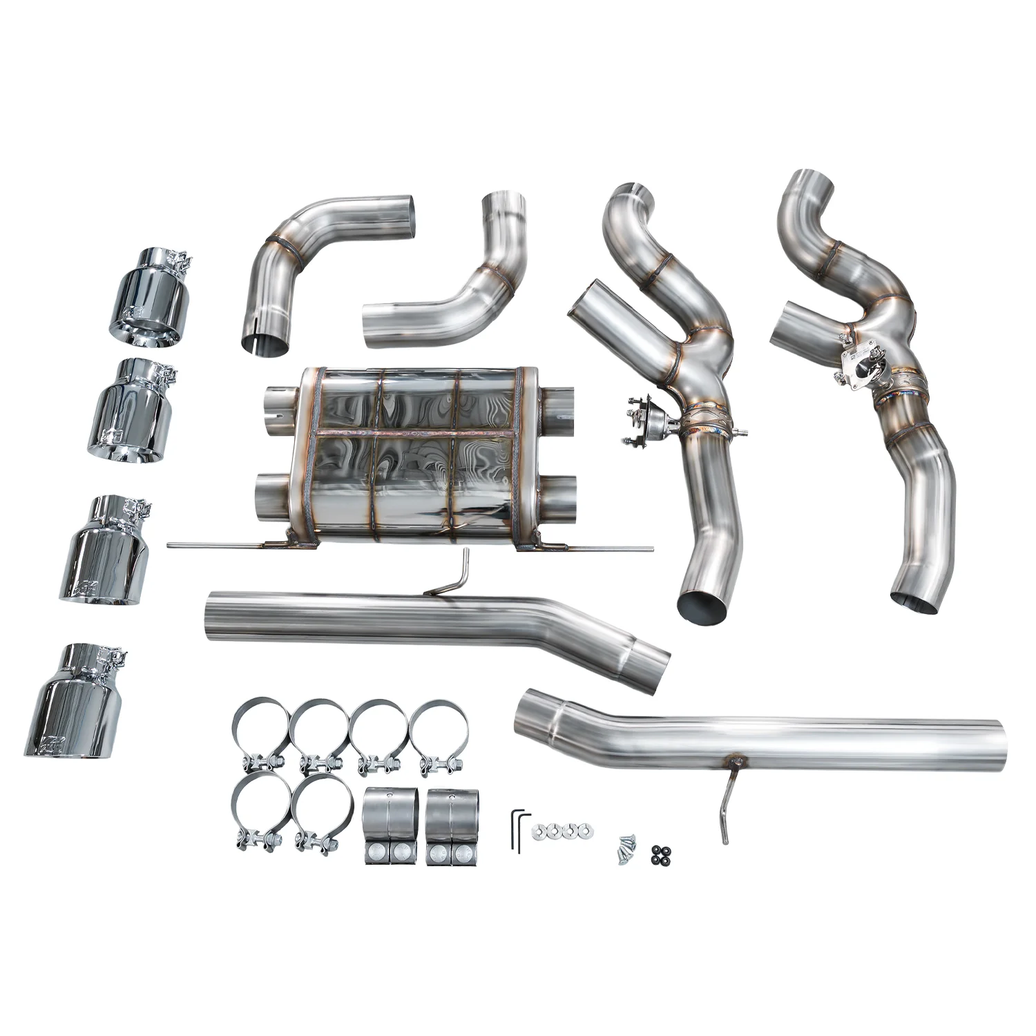 AWE Tuning Valved SwitchPath Axleback Exhaust — BMW X3 M / X4 M (F97/F98) (2020–2024)