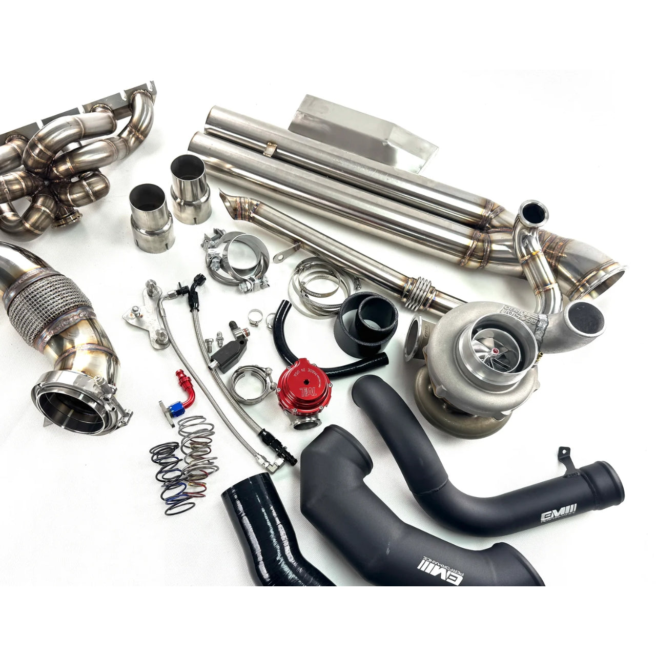 Aluminum Precision Full Frame Turbo Kit — Audi RS3 (8V/8Y) / TTRS (8S) (2017–2024)