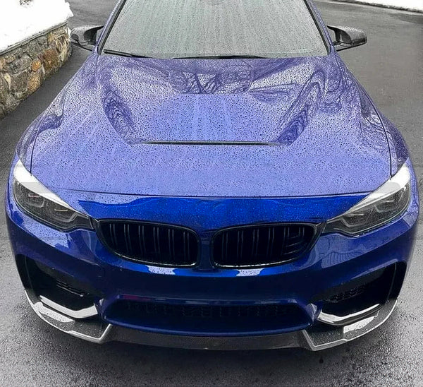 Carbon Fiber Front Bumper Lip Splitter for BMW F80 M3, F82/F83 M4 (2014-2019) - EuroSpeed