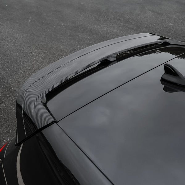 Carbon Fiber Rear Spoiler Wing for Volkswagen Golf GTI/R MK8 (2022–2024)