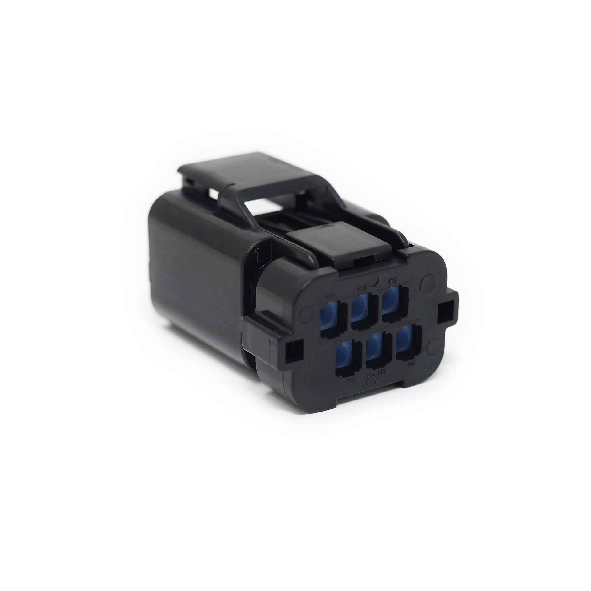 Precision Raceworks 6-Pin 90 Degree Bulkhead Connector