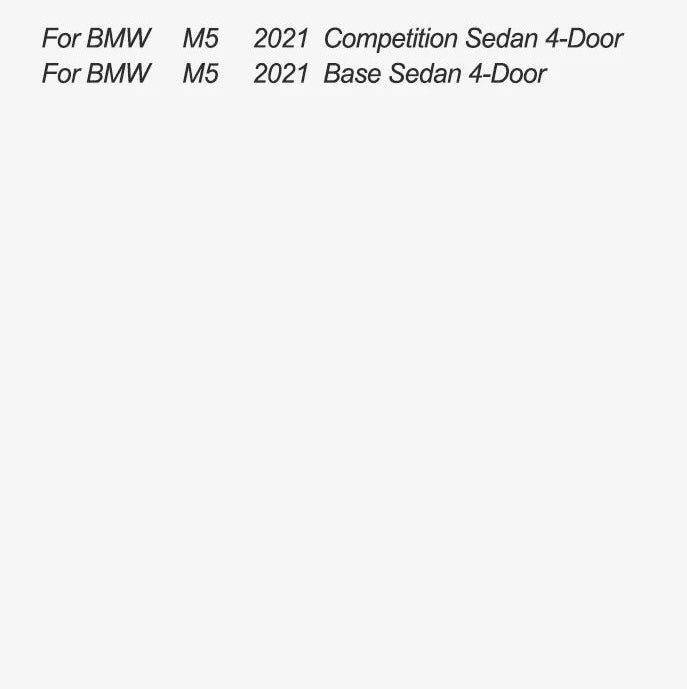 Carbon Fiber Front Grille Insert for BMW M5 F90 LCI (2021-2022)