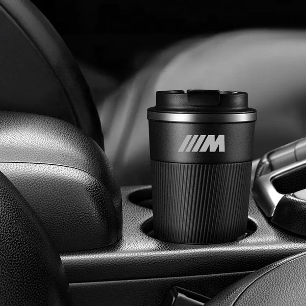 Stainless Steel BMW “M” Travel Cup – Ultimate Car Coffee Mug