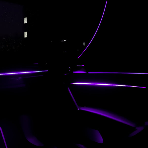 RGB Fiber Optic Ambient Interior Lighting Kit - Universal Fit