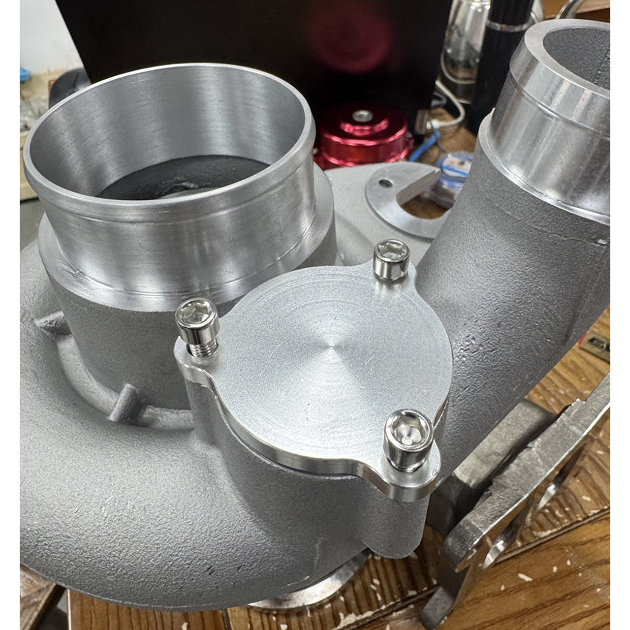 63mm Charge Pipe Kit with Tail Q Series BOV Block Off Plate for VW & Audi 2.0T Turbo Applications
