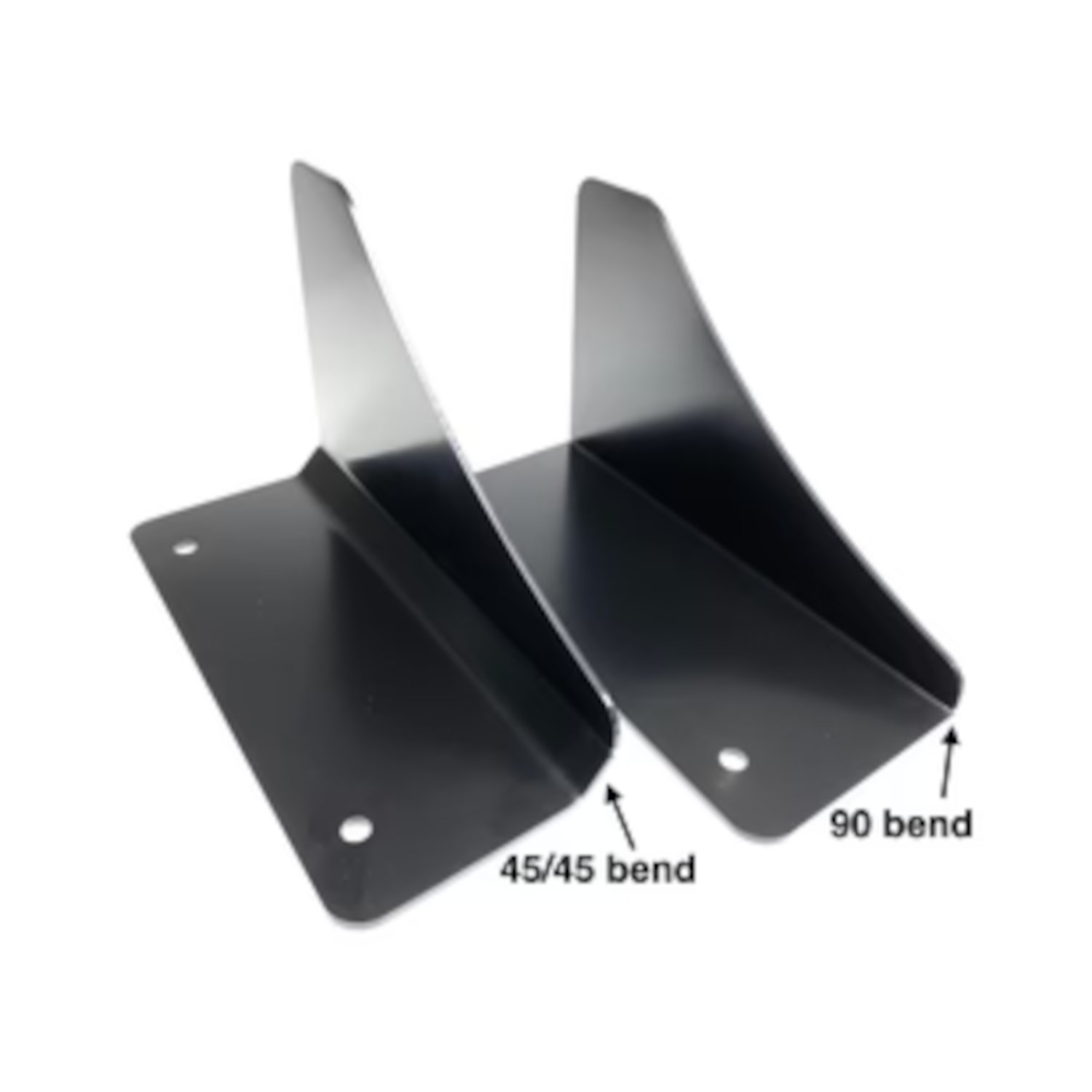 CJM Industries Aluminum Front Splitter Endplates — Volkswagen Golf / Golf Alltrack / Golf Sportwagen / Golf GTI / Golf R (MK7) (2015–2021)