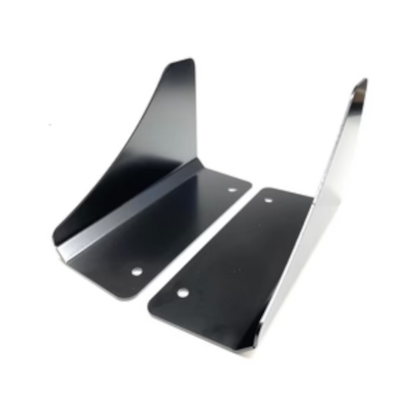CJM Industries Aluminum Front Splitter Endplates — Volkswagen Golf / Golf Alltrack / Golf Sportwagen / Golf GTI / Golf R (MK7) (2015–2021)