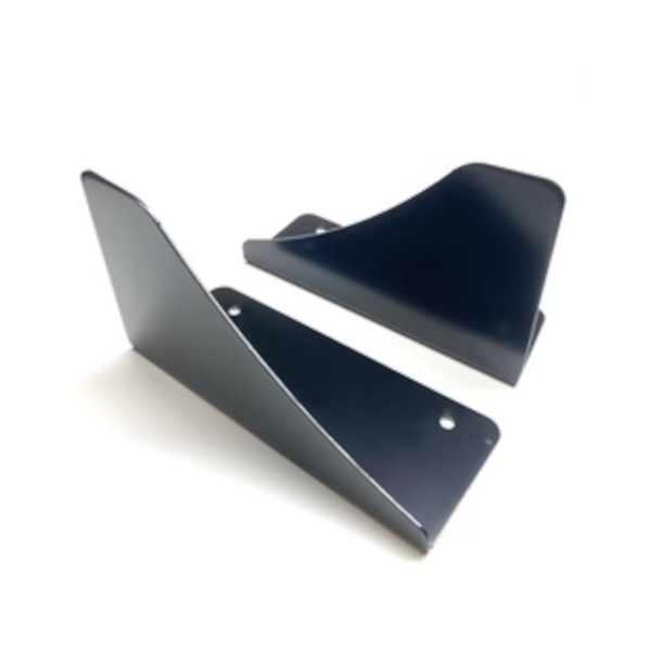 CJM Industries Aluminum Front Splitter Endplates — Volkswagen Golf / Golf Alltrack / Golf Sportwagen / Golf GTI / Golf R (MK7) (2015–2021)