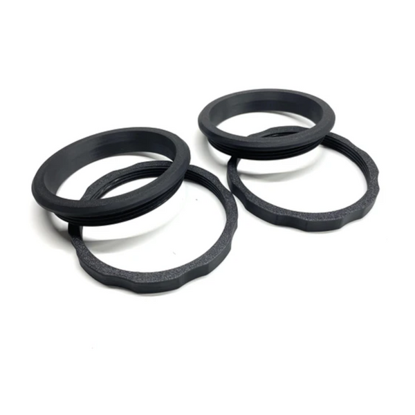 CJM Industries Bulkhead Rain Tray Coilover Adjustment Access Rings for Volkswagen Golf MK7 / Golf Alltrack MK7 / Golf Sportwagen MK7 / Golf GTI MK7 / Golf R MK7 (2015–2021)
