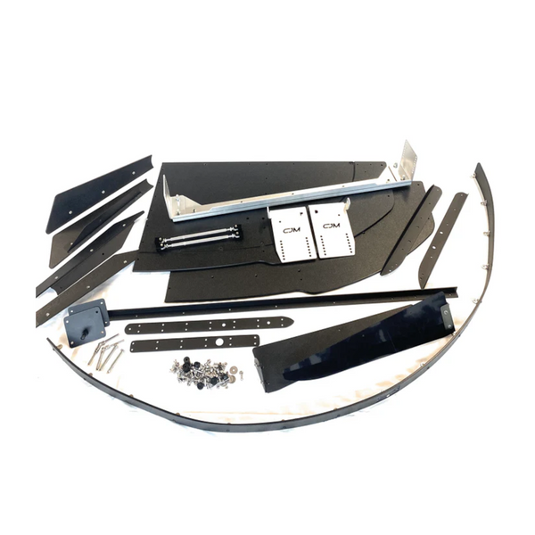 CJM Industries Chassis Mounted Track Splitter for Volkswagen Golf GTI MK7 (2015–2021)
