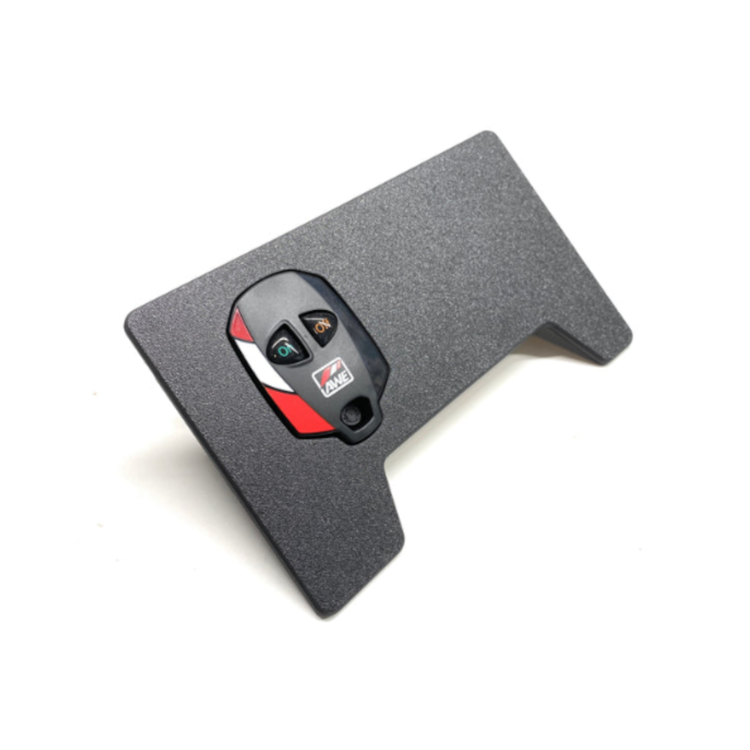 CJM Industries Coin Tray AWE Tuning SwitchPath Exhaust Remote Mount — Volkswagen Golf R (MK7) (2015–2021)