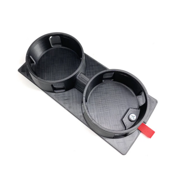 CJM Industries Cup Holder Delete Panel — Volkswagen Golf / Golf Alltrack / Golf Sportwagen / Golf GTI (MK7) (2015–2021)