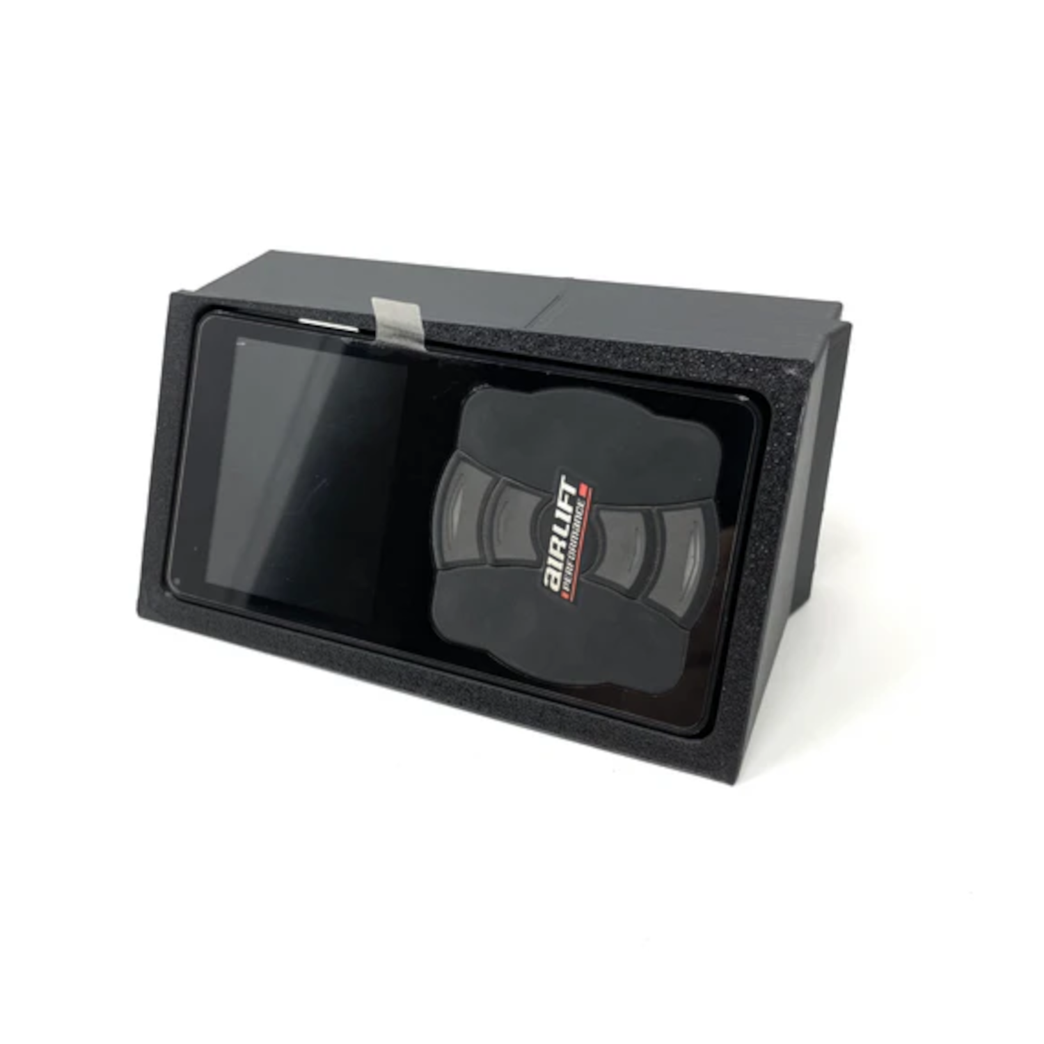 CJM Industries Lower Cubby Pod Air Lift Performance 3P/3H Controller Mount — Volkswagen Golf / Golf Alltrack / Golf Sportwagen / Golf GTI / Golf R (MK7) (2015–2021)