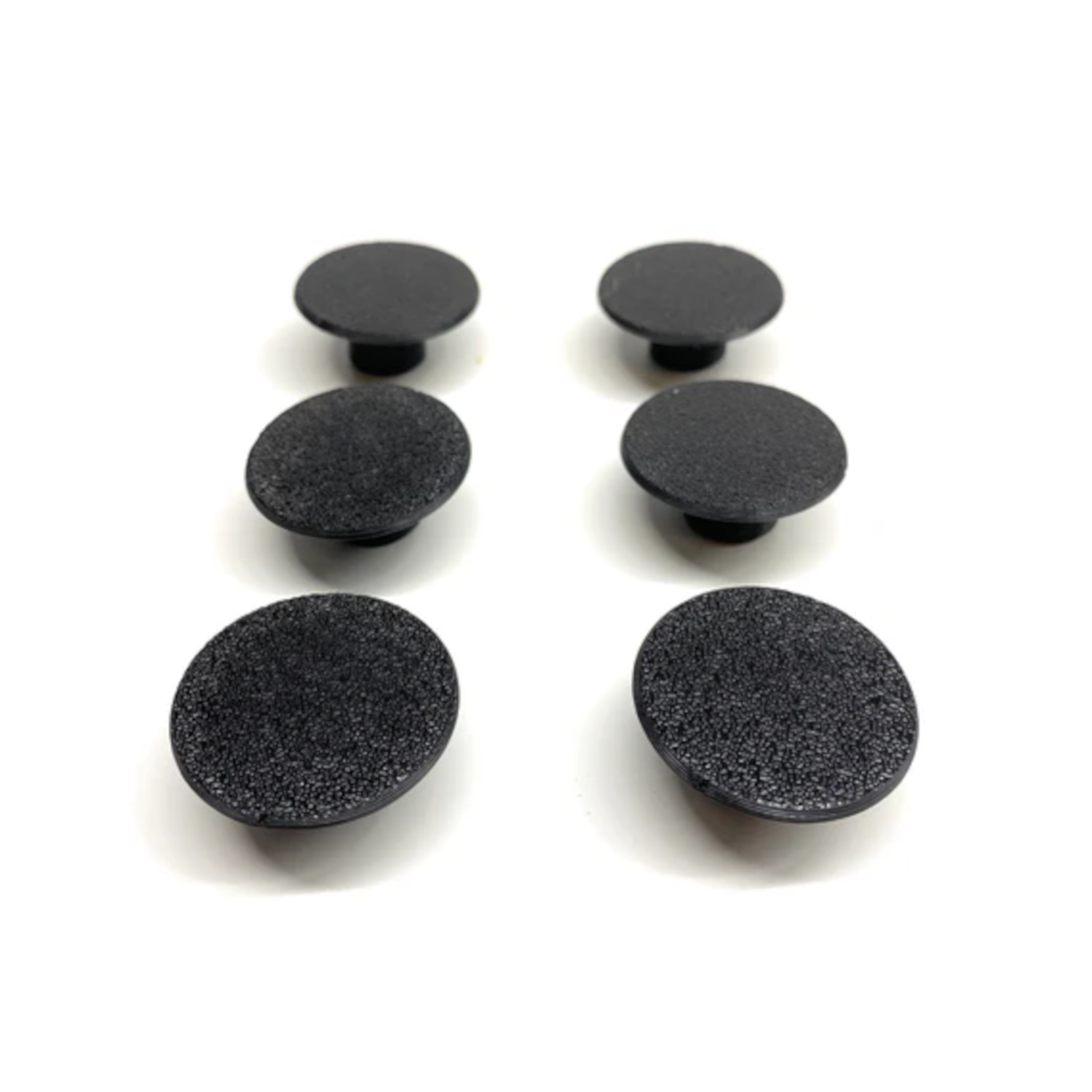 CJM Industries Rear Headrest Delete Plugs — Volkswagen Golf / Golf Alltrack / Golf Sportwagen / Golf GTI / Golf R (MK7) (2015–2021)