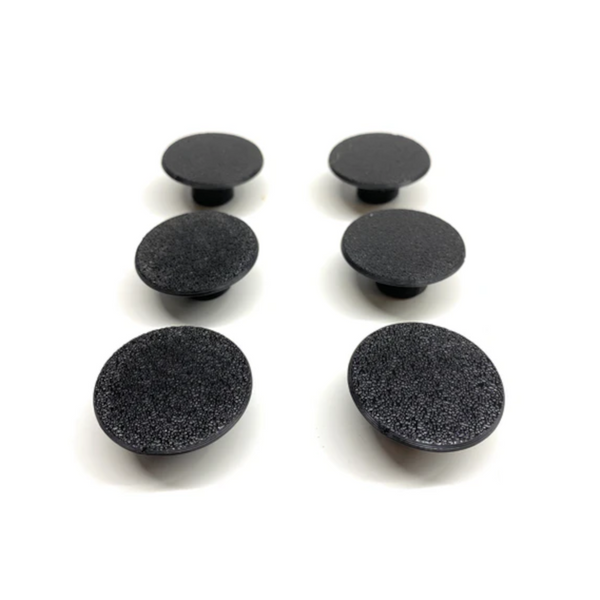 CJM Industries Rear Headrest Delete Plugs for Volkswagen Golf MK7 / Golf Alltrack MK7 / Golf Sportwagen MK7 / Golf GTI MK7 / Golf R MK7 (2015–2021)