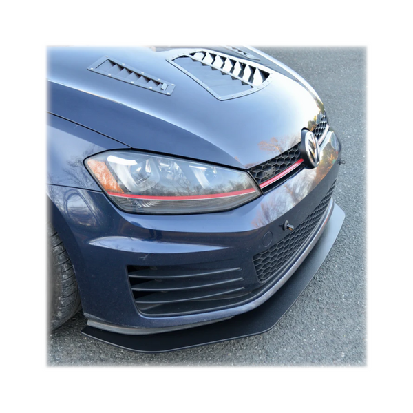 CJM Industries V4 Chassis Mounted Front Splitter — Volkswagen Golf GTI (MK7) (2015–2021)