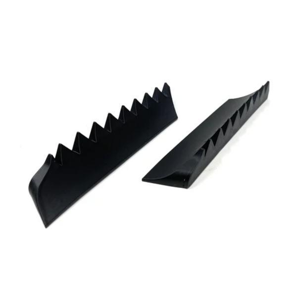 CJM Industries Wind Buffeting Diffusers — Volkswagen Golf / Golf Alltrack / Golf Sportwagen / Golf GTI / Golf R (MK7) (2015–2021)