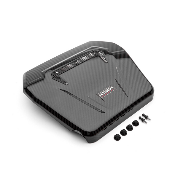 COBB Carbon Fiber Engine Cover for Audi A3 8V / S3 8V, Volkswagen Jetta GLI MK7 / Golf MK7 / Golf Alltrack MK7 / Golf Sportwagen MK7 & More
