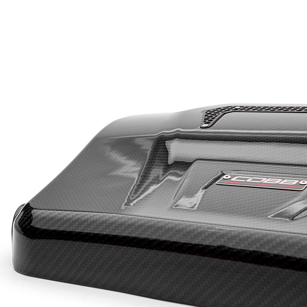 COBB Carbon Fiber Engine Cover for Audi A3 8V / S3 8V, Volkswagen Jetta GLI MK7 / Golf MK7 / Golf Alltrack MK7 / Golf Sportwagen MK7 & More
