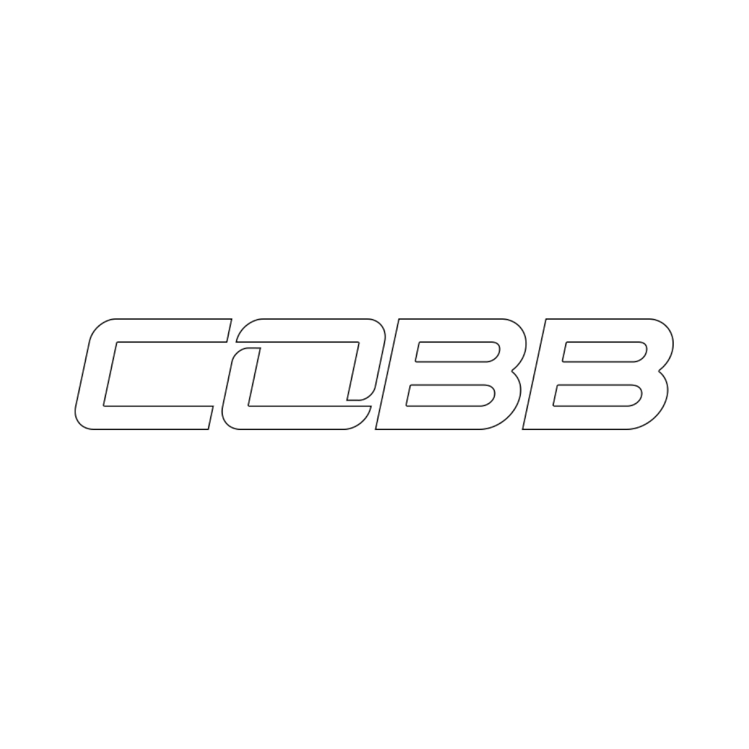 COBB Logo White Vinyl Decal