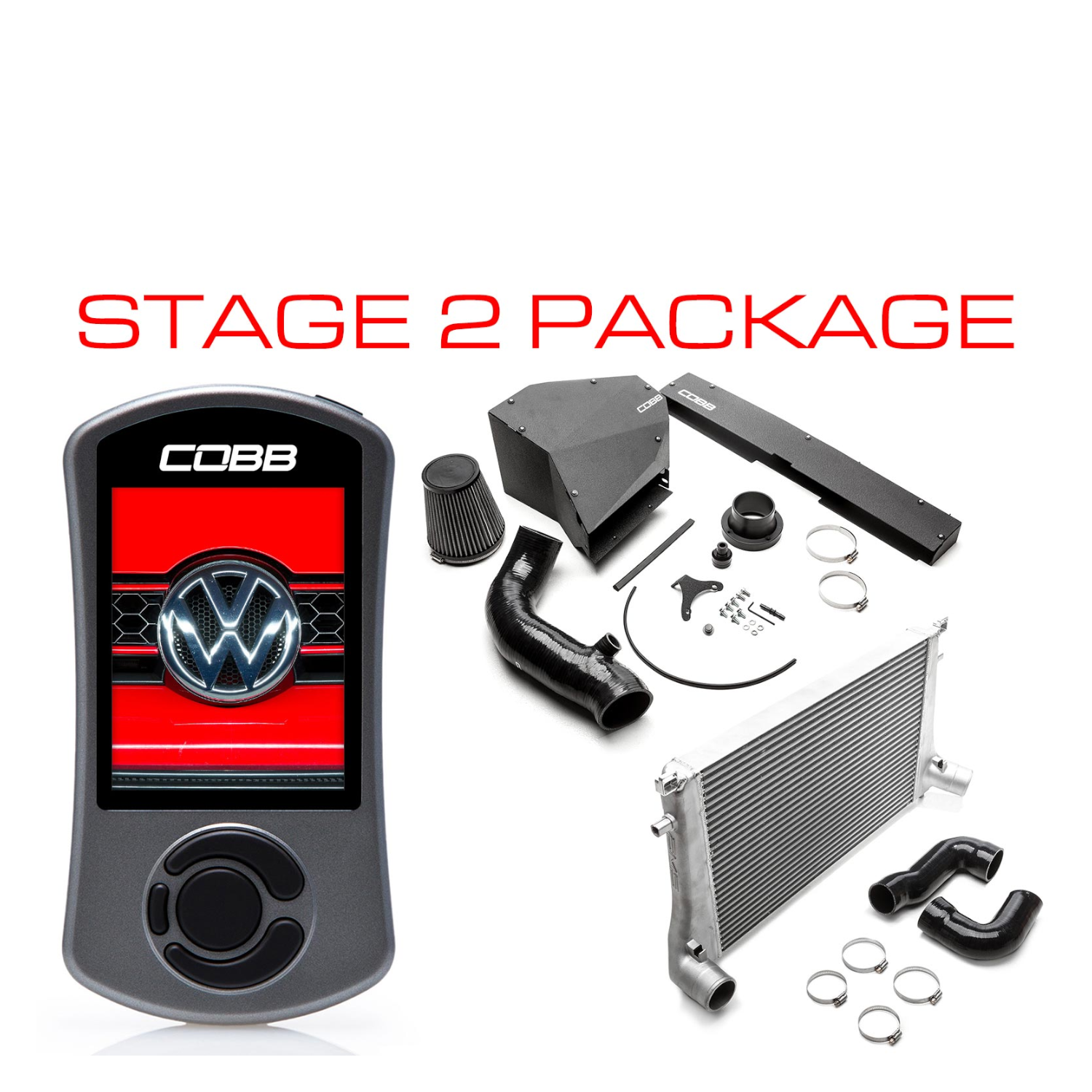 COBB Stage 2 Power Package for Volkswagen Jetta GLI MK7 / Golf GTI MK7 (2015–2021)