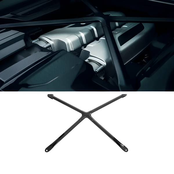 Carbon Fiber Engine Bar Upgrade for Audi R8 V10 RWD Coupe (2022-2023)