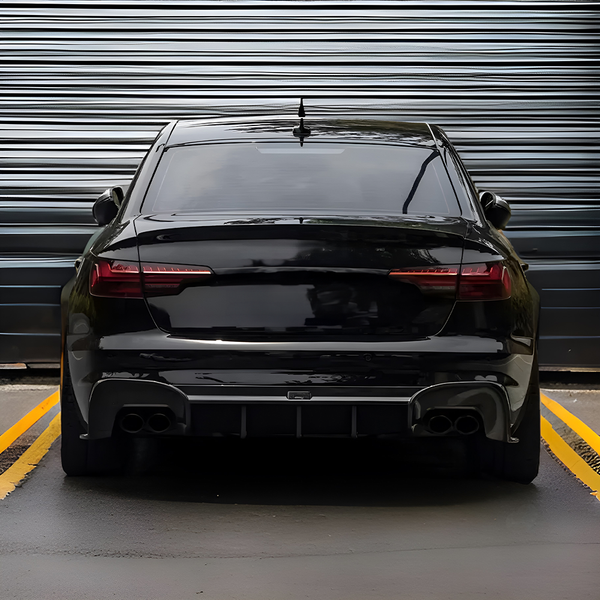 Carbon Fiber Rear Bumper Diffuser for Audi A4 B9.5 S-Line / S4 (2020-2023)