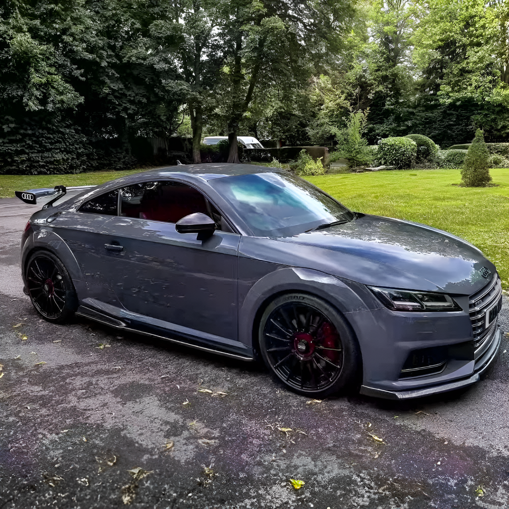Carbon Fiber Side Mirror Covers for Audi R8 (4S) & TT MK3 (2015-2019)