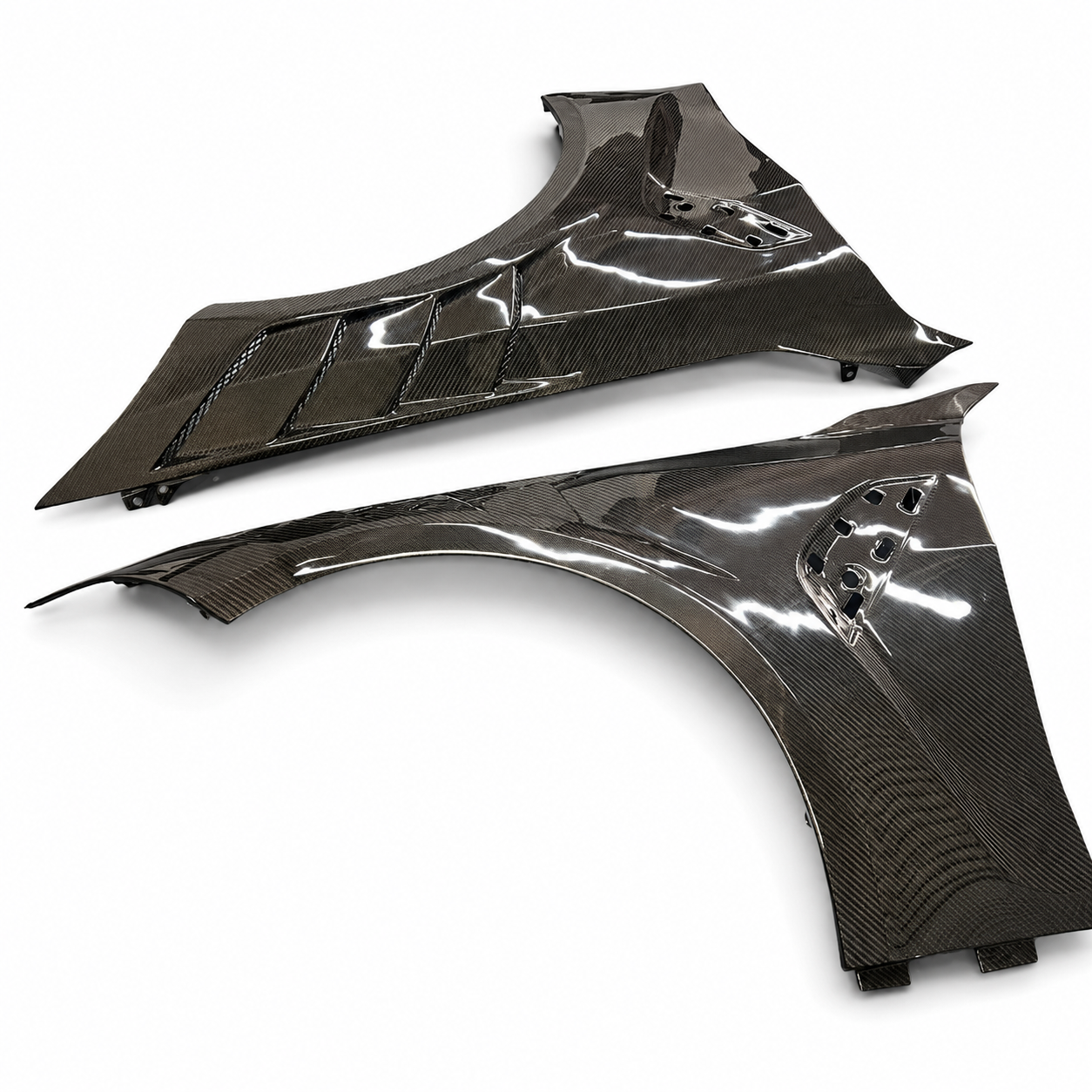 Dry Carbon Fiber Front Fenders V2 for BMW M4 G82 (2020-2027) - EuroSpeed
