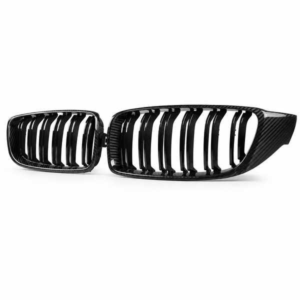 Dry Carbon Fiber Kidney Grille for BMW F80 M3 & F82/F83 M4 (2012-2019) - EuroSpeed