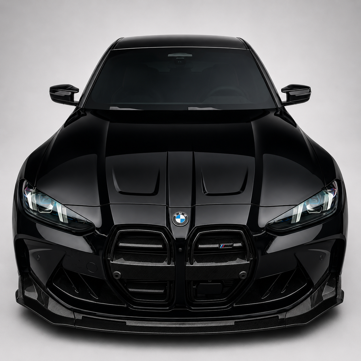 Dry Carbon Fiber Front Lip V1 for BMW G80 M3 & G82 M4 (2021-2027) - EuroSpeed
